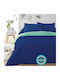Isadore Lorraine Сет Чаршафи 160x260см. Love Your Mint blue 3бр