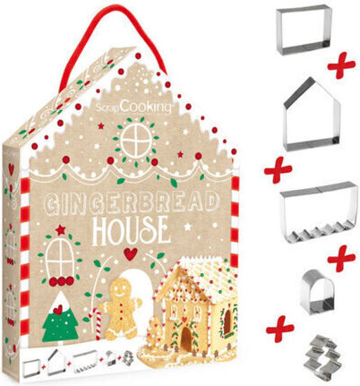 Scrap Cooking Lebkuchen Keksausstecher Rostfreier Stahl 5 Stück