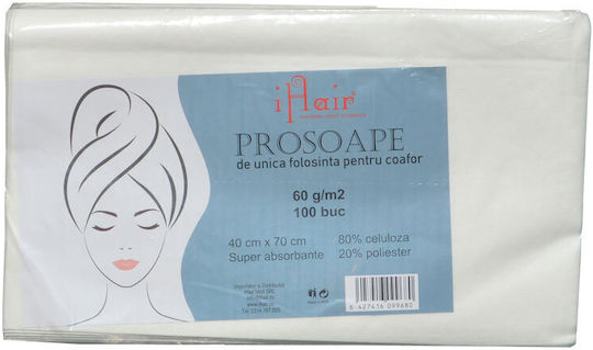 Set Prosoape Coafor 60gsm 40x70cm 100 Buc Ihair Keratin
