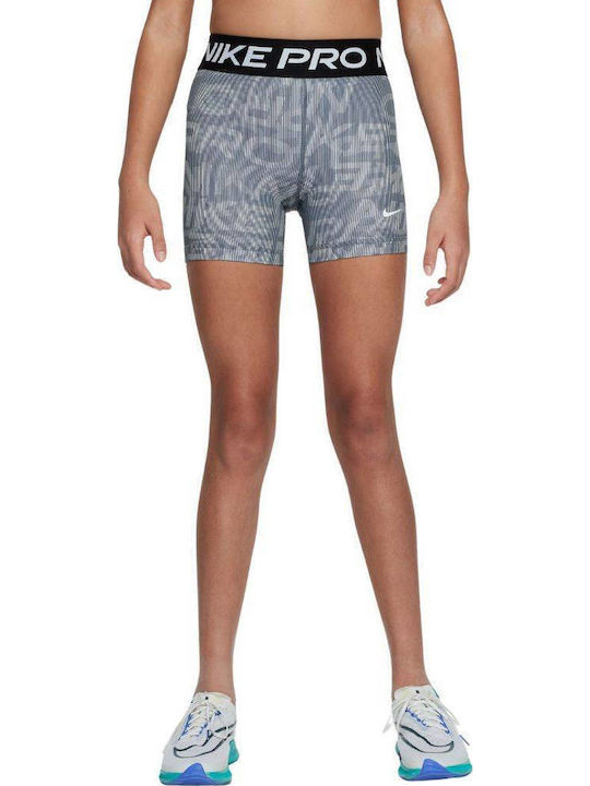Nike Kids Legging Sports Short Smoke Grey / Black Pro