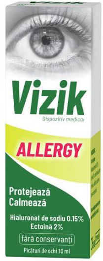 Zdrovit Vizik Allergy Eye Drops 10ml