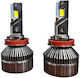 Lămpi Autoturismului H11 LED 6000K Alb rece 12-24V 150W 1buc