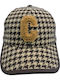 Brims and Trims Παιδικό Καπέλο Jockey Υφασμάτινο Μπεζ C