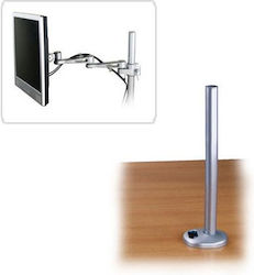 Lindy Monitor Stand Table Mount 450mm Hole System Modular Lindy Monitor Stand Table Mount 450mm Hole System Modular