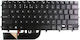 Dell Laptop Keyboard English International 80 Keys Backlit M15nsc Bu