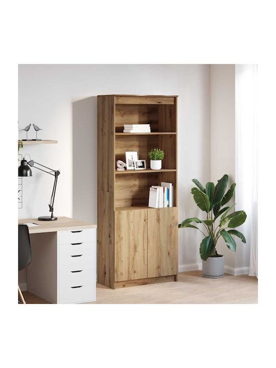 Bücherregal Braun 70x35x180cm
