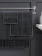 Lino Home Σετ Πετσέτες Μπάνιου 3τμχ Cappa Ανθρακί Βάρους 550gr/m²
