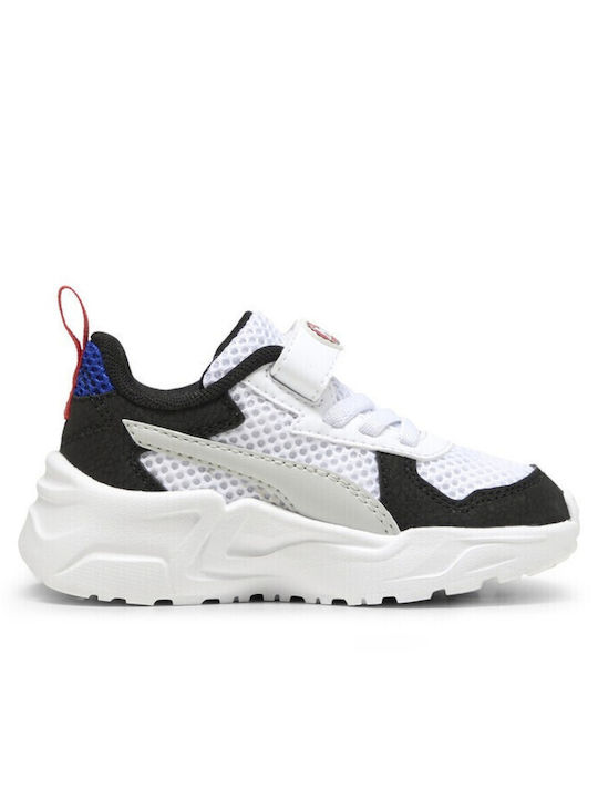 Trinity Lite MID Παιδικά Sneakers με Σκρατς Μαύρα