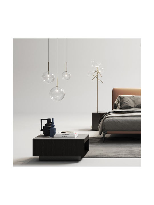 Ideal Lux Equinoxe Sp1 Pendant Light Silver wit...