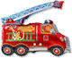 24" Firefighter Kittens Balloon