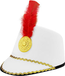 Children's Majorette Hat White