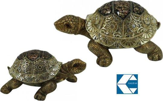 Galifas Διακοσμητική Χελώνα Πολυρητίνης 20x13.5x12cm