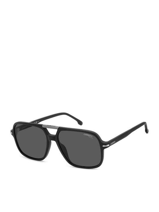 Carrera Ochelari De Soare Pentru Bărbați Cu Ramă Neagră Din Plastic Și Lentile Gri Polarized 350/S RZZ/M9