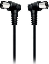 NOD Antennenkabel Coax-Stecker - Coax-Buchse Schwarz 3m