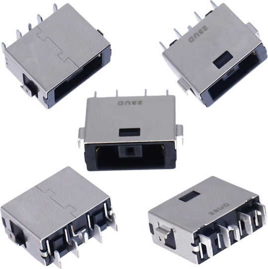 Βύσμα Τροφοδοσίας Dc Power Jack Socket Laptop Lenovo Legion 5 Pro-16ach6h Pro-16ith6h 5 15ach6 15ach6h 82jw 82ju 5-15ach6 5-15ach6h 5-15ith6h 5-17ith6h 5-17ith6 Square Slim Tip Κωδ.31050