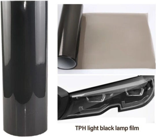 Light Black Film Regeneration Function Idealstore Headlight Taillight Protection Dimensions 60cmx60cm Protects Against Scratches Chemicals Uv Radiation Extreme Weather Conditions Reduces Risk Yellowing Cracking