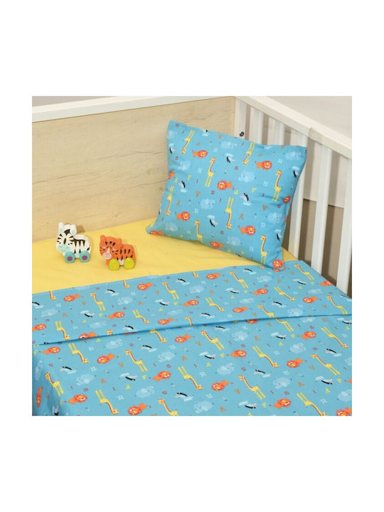 Baby Oliver Set Baby Bettlaken Für Wiege Baumwolle Bunt 80x100cm 2Stück 46-6704/216