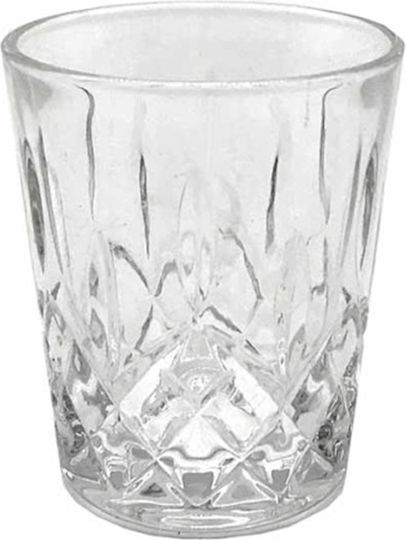 HS Aqua Ποτήρι Νερού από Γυαλί 60ml