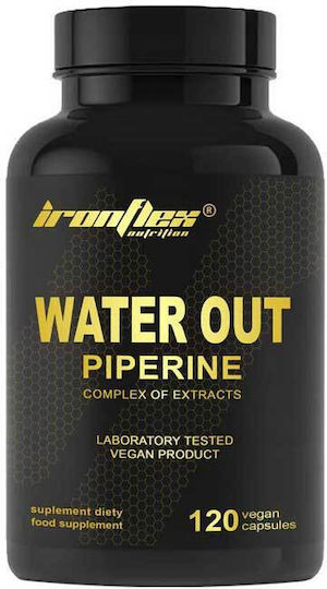 Ironflex Nutrition Water Out Piperine Besondere Nahrungsergänzungsmittel für die Gesundheit des Schutzvorrichtungs des Prostat 120 Kapseln
