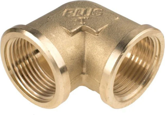 Cot din alamă femelă 1/2" Plus Cherbros