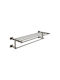 Grohe Essentials Cube Ράγα Μπάνιου 4 Θέσεων Επιτοίχια με Βίδες Μαύρη