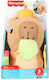Fisher Price Capybara Animal Fabric with Sounds for 3+ Months
