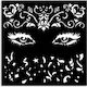 Thick Stencil 12x12cm Stamperia Masquerade Eyes
