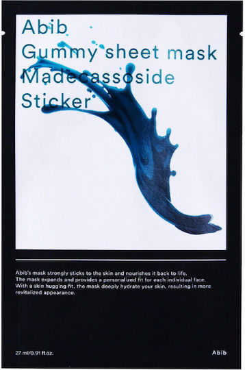 Abib Gummy Madecassoside Sticker Sheet Μάσκα Προσώπου για Ενυδάτωση Με Centella Asiatica 27ml