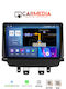 Carmedia Автомобилна Аудио Система (Блутут/USB/AUX/WiFi/GPS/Apple-Carplay/Android-Auto) с Тъчскрийн 9.5"
