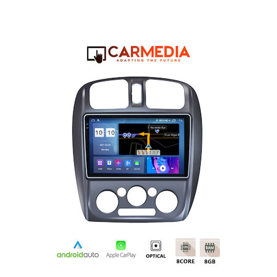 Carmedia Car Audio System for Mazda 323 1998-2004 (Bluetooth/USB/AUX/WiFi/GPS/Apple-Carplay/Android-Auto) with Touch Screen 9.5"