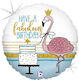 18" Geburtstagsballon Fabelhafter Flamingo