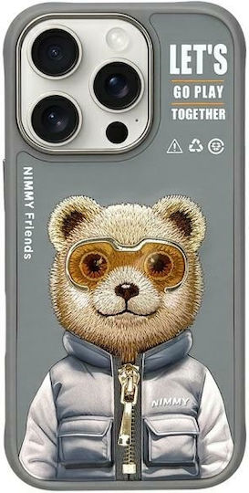 Nimmy Nimmy Handyhüllen Silikon Kunststoff Wasserdicht Bear iPhone 17 Pro / iPhone 16 Pro