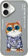 Nimmy Back Cover Silicone / Plastic Waterproof Gray (iPhone 16)