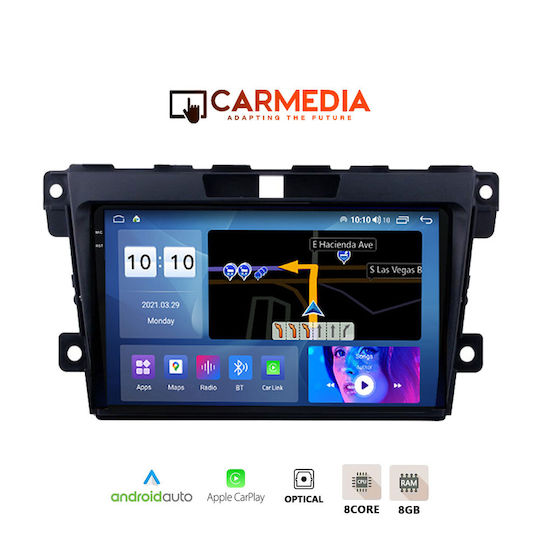Sistem Audio Auto pentru Mazda CX-7 2006-2012 (Bluetooth/USB/AUX/WiFi/GPS/Apple-Carplay/Android-Auto) cu Ecran Tactil 9.5"