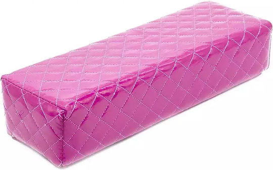 Wd Manicure Pad Μαξιλάρι Μανικιούρ Δερματίνης Ροζ