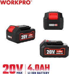 WorkPro Μπαταρία Εργαλείου Λιθίου 20V WP395002