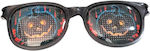 Glasses Black Pumpkin Carnival Glasses