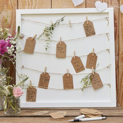 Rustic Wooden Wish Frame