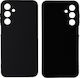 Ancus Back Cover Σιλικόνης Μαύρο (Galaxy A16)