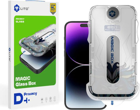 Lito Privacy Tempered Glass (iPhone 17 Pro Max / iPhone 16 Pro Max)