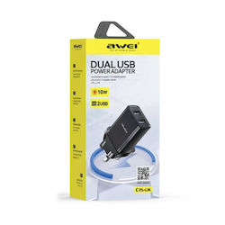 Awei C15-UK Adaptor De Perete 10W Awei C15-UK Adaptor De Perete 10W
