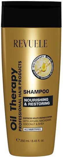 Revuele Oil Therapy Σαμπουάν Αναδόμησης/Θρέψης & Λάμψης 250ml