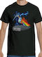 GPclothes Dark Side of the Moon T-shirt Pink Floyd Black