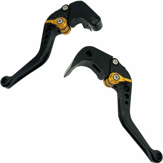 Hebelset Ride It CNC GSXR-1000 09-14 Schwarz