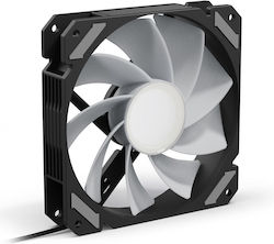 Sharkoon Mirror PWM Reverse Blade Case Fans 120mm (1500rpm) with RGB Lighting and 4-Pin Connection