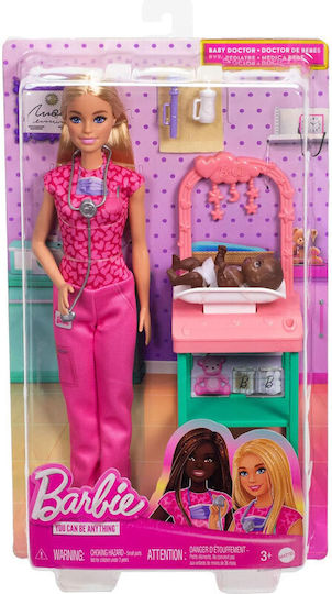 Barbie Pediatrician Doll for 3++ Years