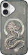 Nimmy Back Cover Silicone / Plastic Gray (iPhone 16)