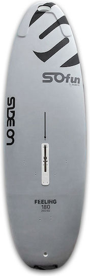 Windsurf Board School Feeling 180l Grey Sideon