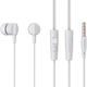 Celebrat G35-WH In-ear Handsfree Headphones with Connector 3.5mm White