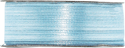 Double-Sided Satin Ribbon Sky Blue 3mm 100 meters
